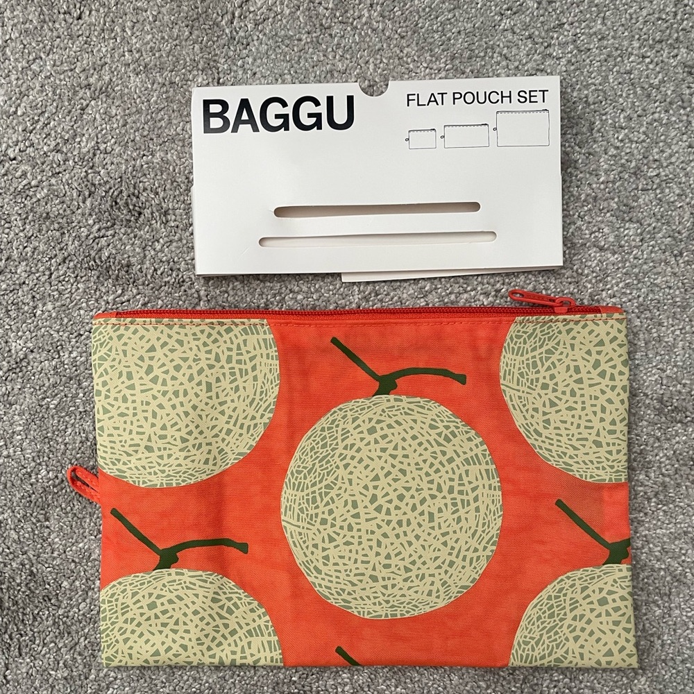 Baggu Flat Pouch - Large (Japanese Produce)